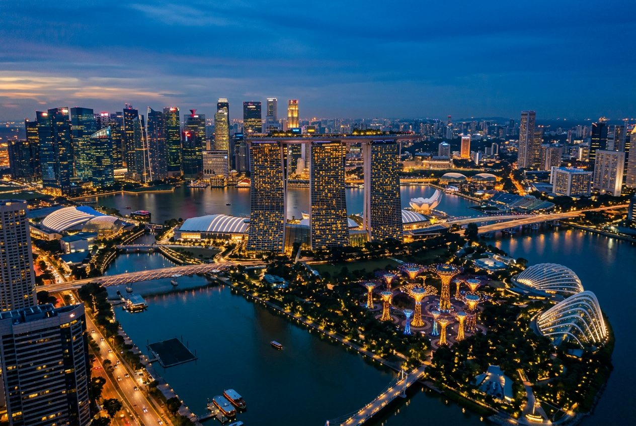 Singapore skyline